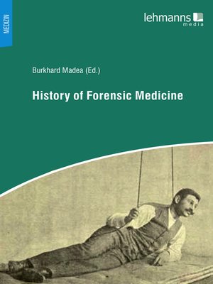 cover image of History of Forensic Medicine